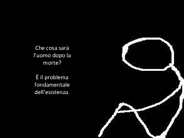 Che cosa sarà l’uomo dopo la morte? È il problema fondamentale dell’esistenza. Che cosa sarà l’uomo dopo la morte? È il problema fondamentale dell’esistenza.