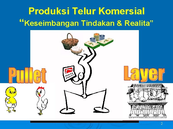 Produksi Telur Komersial “Keseimbangan Tindakan & Realita” 2 