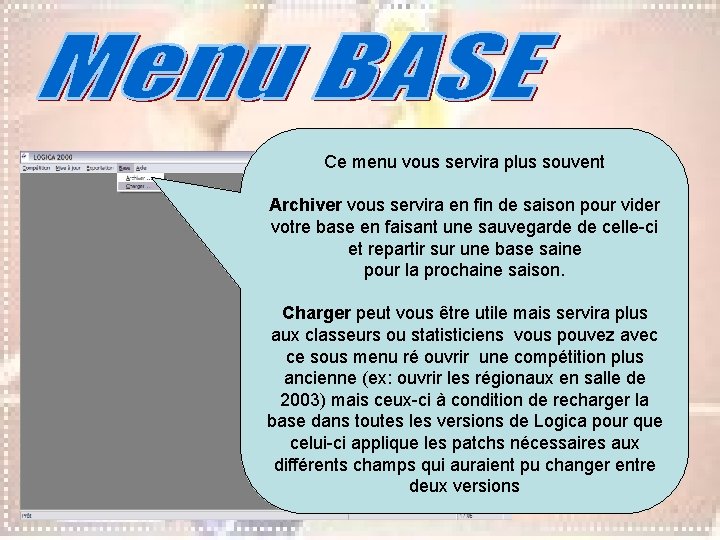 Ce menu vous servira plus souvent Archiver vous servira en fin de saison pour Ce menu vous servira plus souvent Archiver vous servira en fin de saison pour