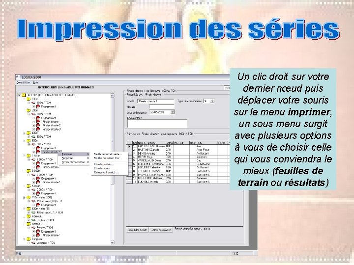 Un clic droit sur votre dernier nœud puis déplacer votre souris sur le menu Un clic droit sur votre dernier nœud puis déplacer votre souris sur le menu