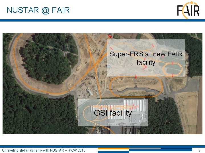 NUSTAR @ FAIR Super-FRS at new FAIR facility GSI facility Unraveling stellar alchemy with