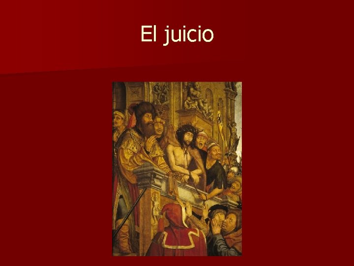 El juicio 