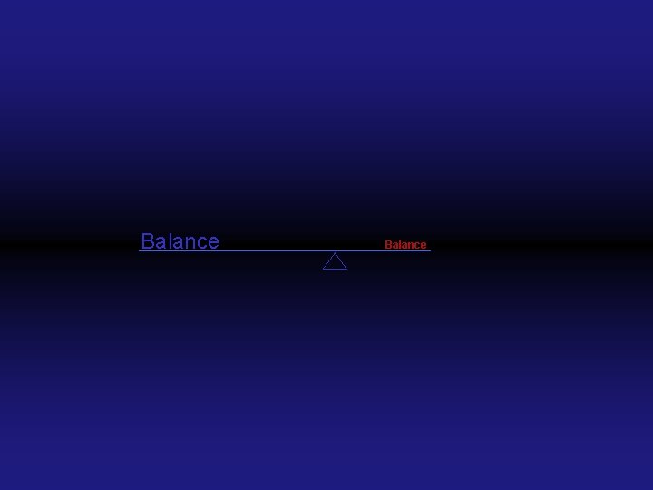 Balance 