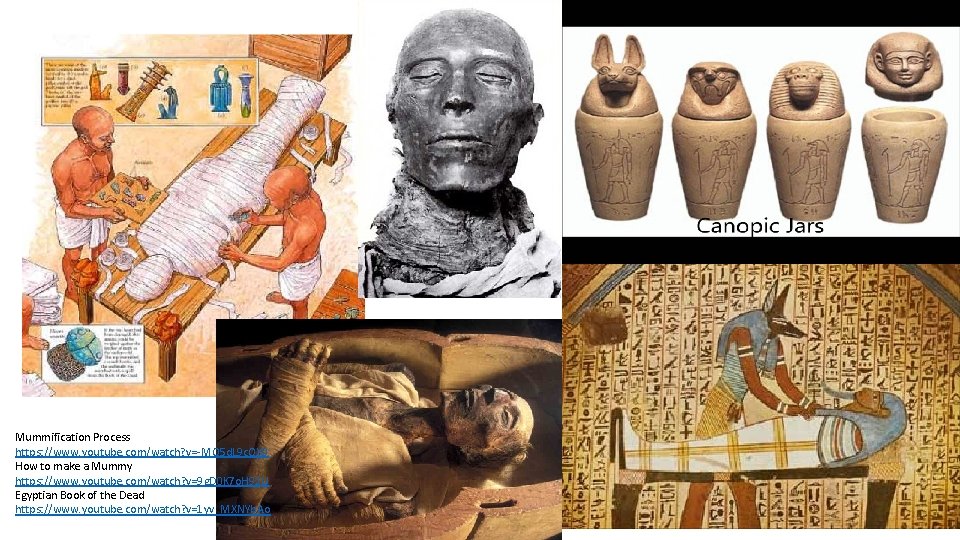 Mummification Process https: //www. youtube. com/watch? v=-MQ 5 d. L 9 c. QX 0