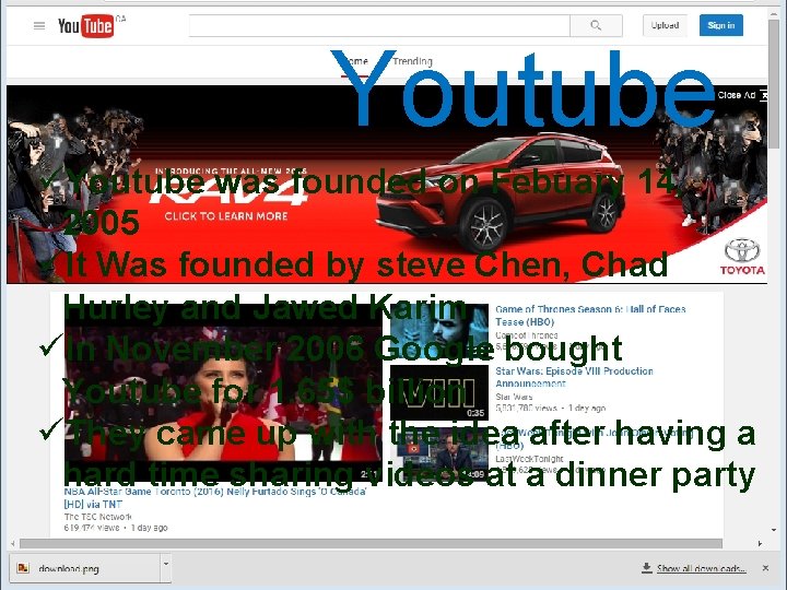 Founded Video SOCIAL MEDIA APPS By Sydney B Facebook Founded