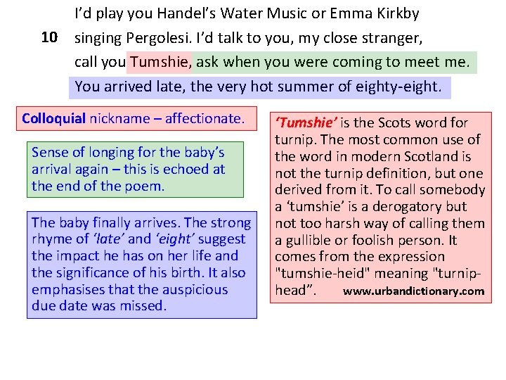 I’d play you Handel’s Water Music or Emma Kirkby 10 singing Pergolesi. I’d talk I’d play you Handel’s Water Music or Emma Kirkby 10 singing Pergolesi. I’d talk