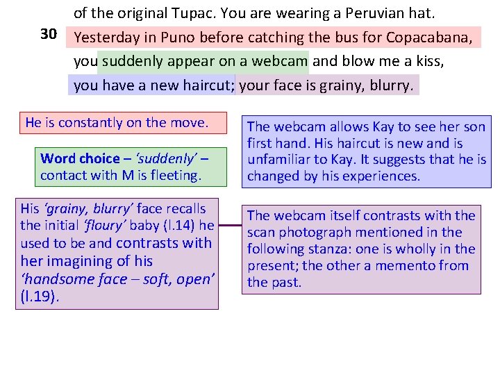 of the original Tupac. You are wearing a Peruvian hat. 30 Yesterday in Puno of the original Tupac. You are wearing a Peruvian hat. 30 Yesterday in Puno