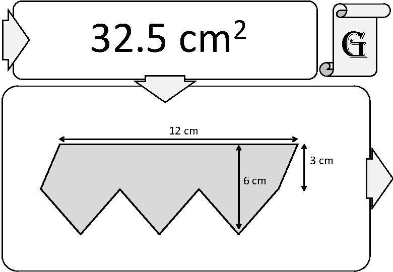 32. 5 2 cm g 12 cm 3 cm 6 cm 