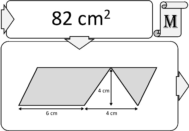 82 2 cm 4 cm 6 cm 4 cm m 