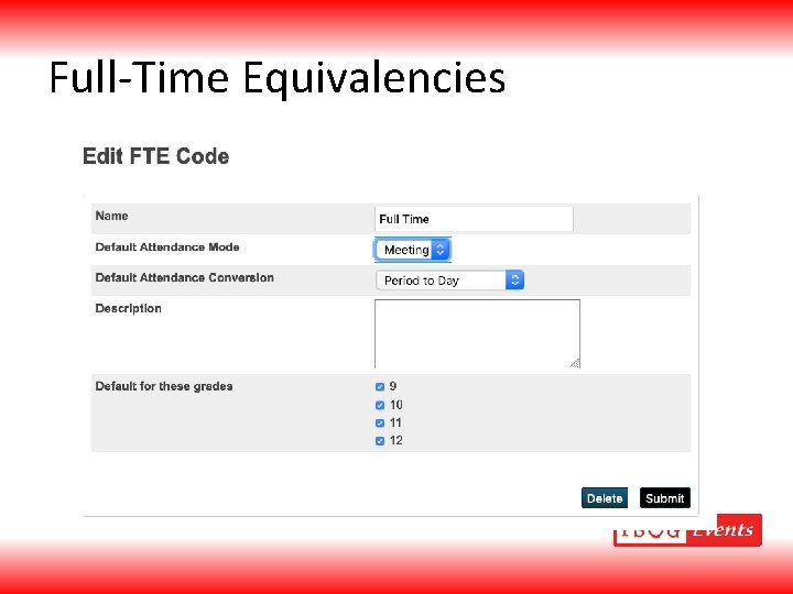 Full-Time Equivalencies 