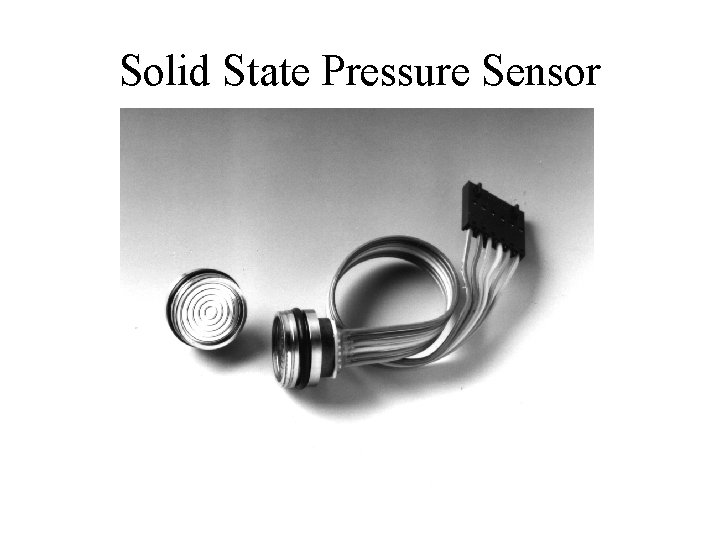 Solid State Pressure Sensor 