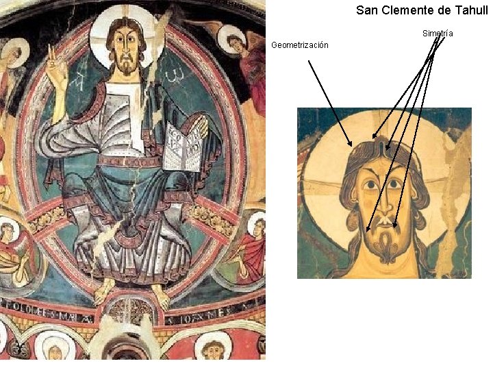San Clemente de Tahull Simetría Geometrización Claseshistoria 