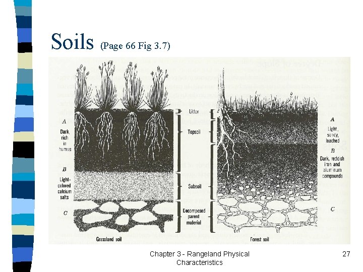 Soils (Page 66 Fig 3. 7) Chapter 3 - Rangeland Physical Characteristics 27 