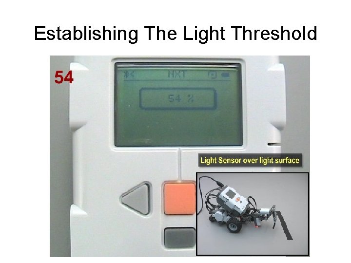 Establishing The Light Threshold Establishing The Light Threshold