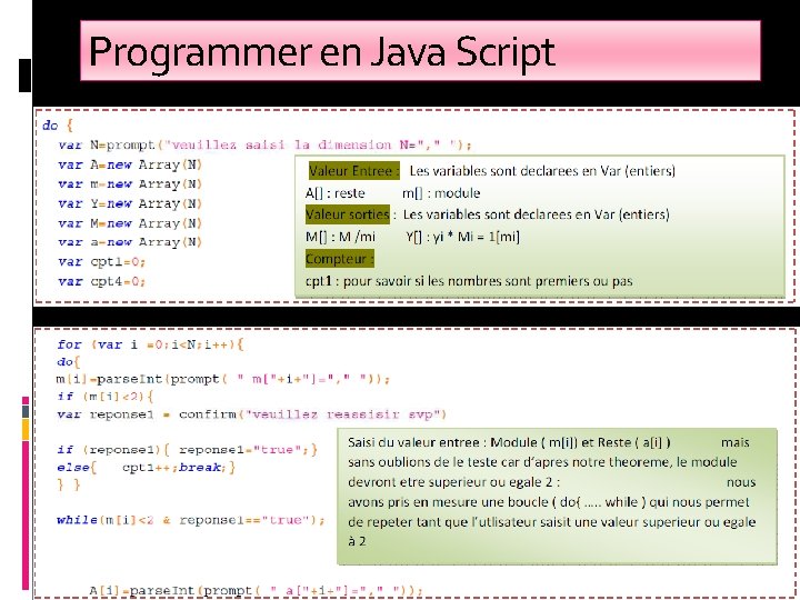 Programmer en Java Script 