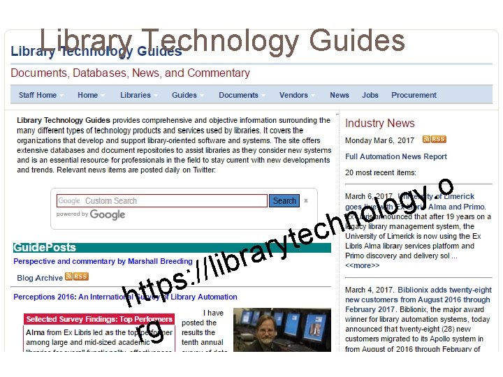 Library Information Technologies Showcasing our achievements and Gazing
