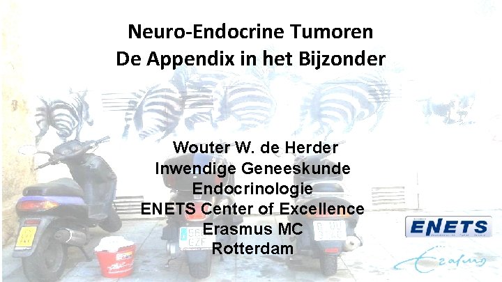 Neuro-Endocrine Tumoren De Appendix in het Bijzonder Wouter W. de Herder Inwendige Geneeskunde Endocrinologie