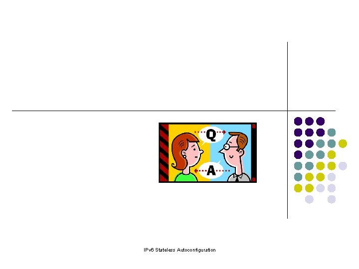 IPv 6 Stateless Autoconfiguration IPv 6 Stateless Autoconfiguration