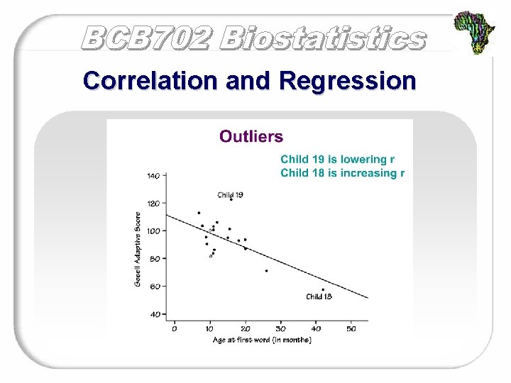 Correlation and Regression 