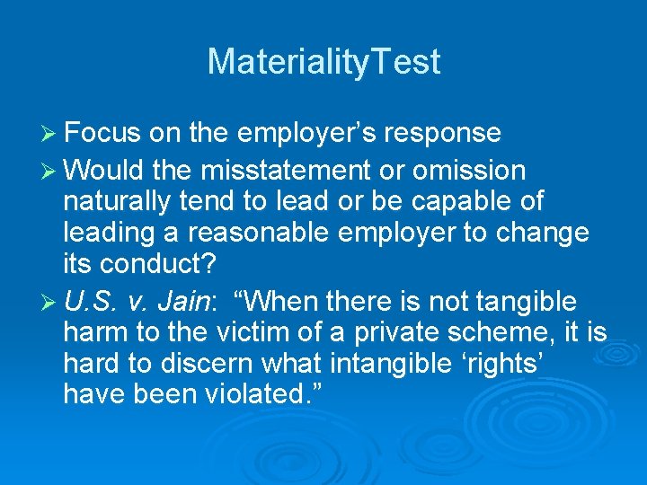 Honest Services Fraud A Thin Line Between Innocent