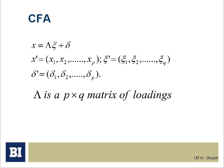 CFA Ulf H. Olsson 