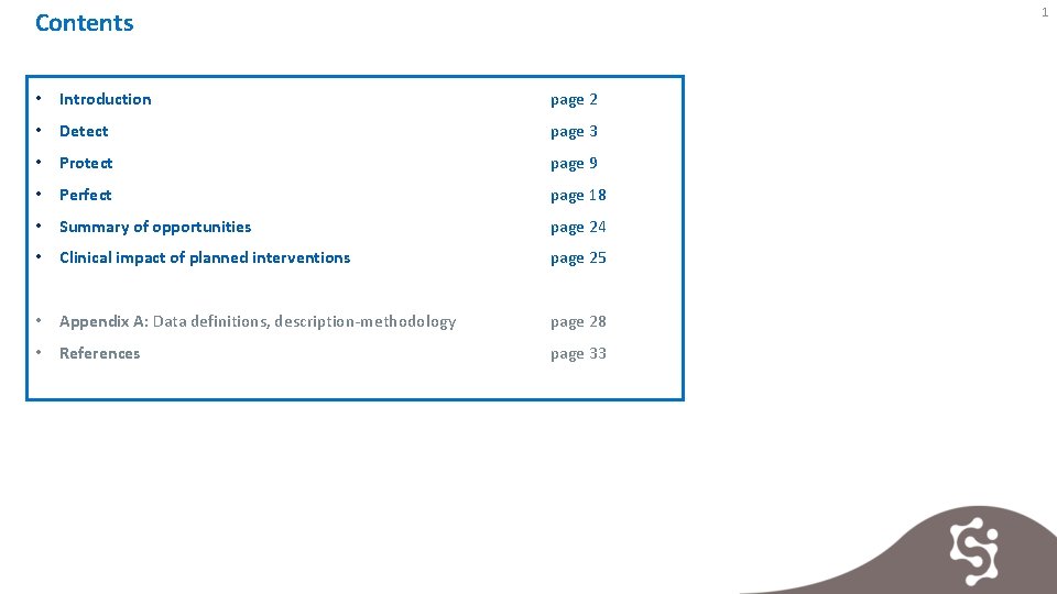 1 Contents • Introduction page 2 • Detect page 3 • Protect page 9