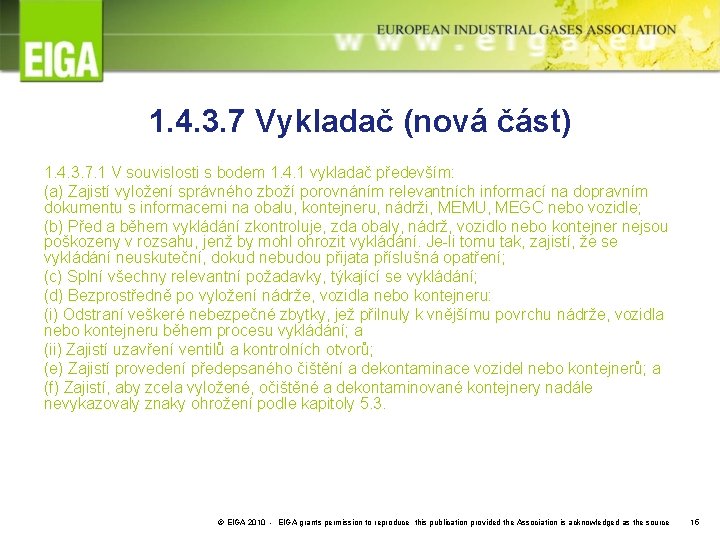 1. 4. 3. 7 Vykladač (nová část) 1. 4. 3. 7. 1 V souvislosti