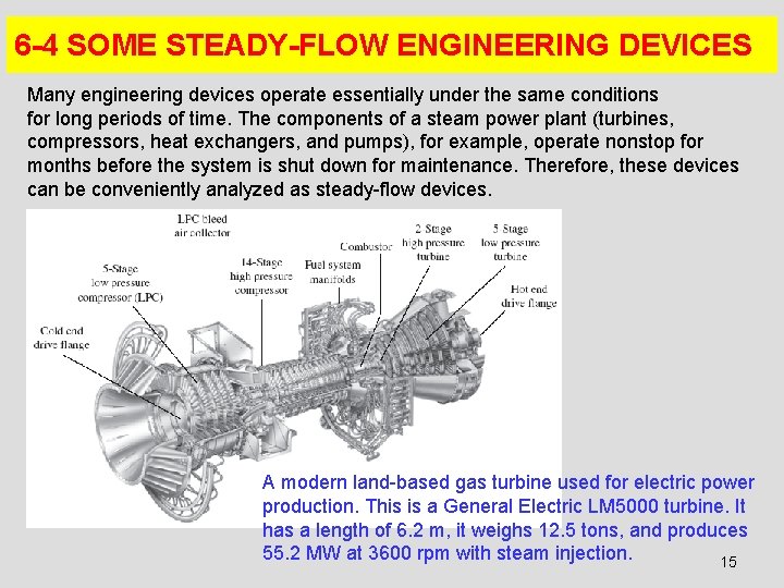 6 -4 SOME STEADY-FLOW ENGINEERING DEVICES Many engineering devices operate essentially under the same