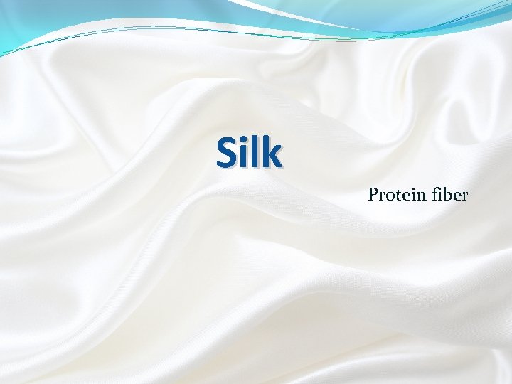 Silk Protein fiber 