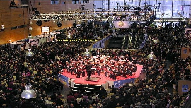 Fête musicale à la Cité des Congrès 