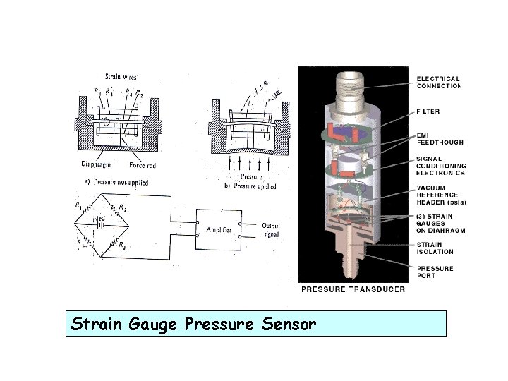 Strain Gauge Pressure Sensor 