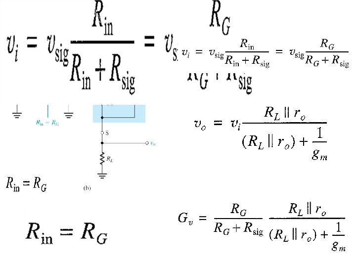 Small-signal Analysis : CD 