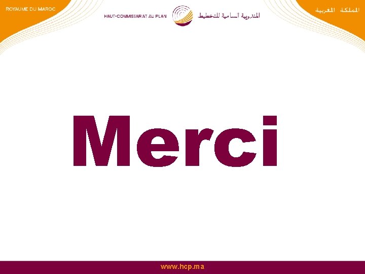 Merci www. hcp. ma Merci www. hcp. ma