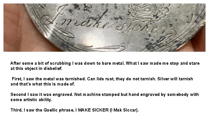 After some a bit of scrubbing I was down to bare metal. What I After some a bit of scrubbing I was down to bare metal. What I