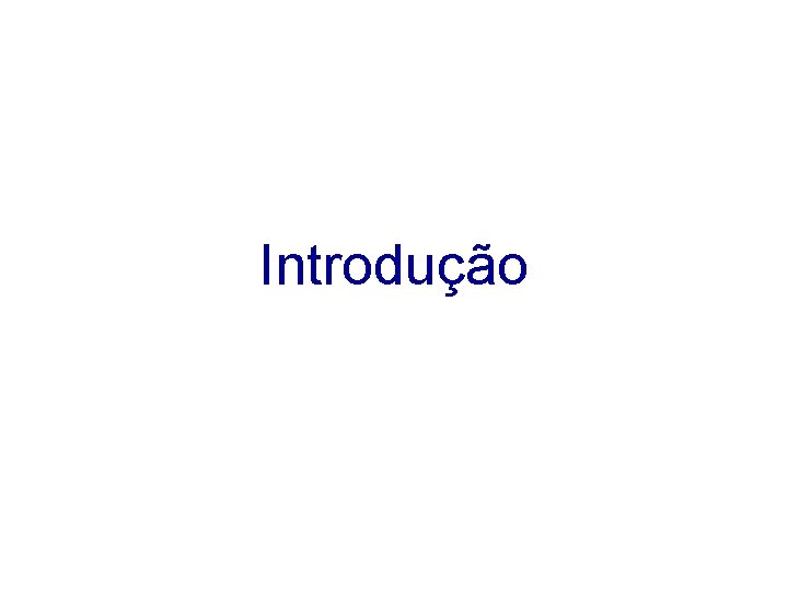 Introdução 