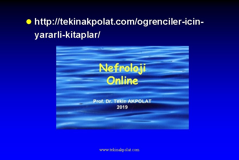 l http: //tekinakpolat. com/ogrenciler-icin- yararli-kitaplar/ www. tekinakpolat. com 