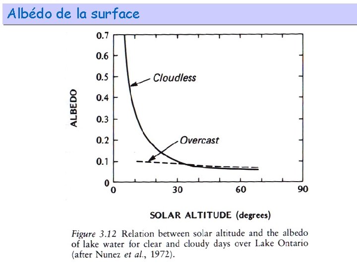 Albédo de la surface 