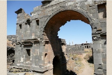 Bosra – porte nabatéenne 