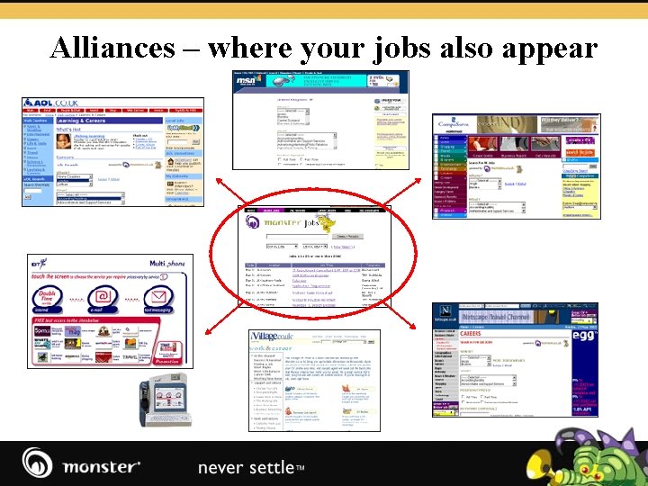 Alliances – where your jobs also appear 