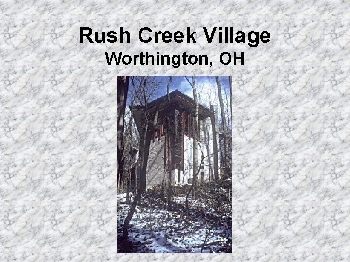 Rush Creek Village Worthington, OH 