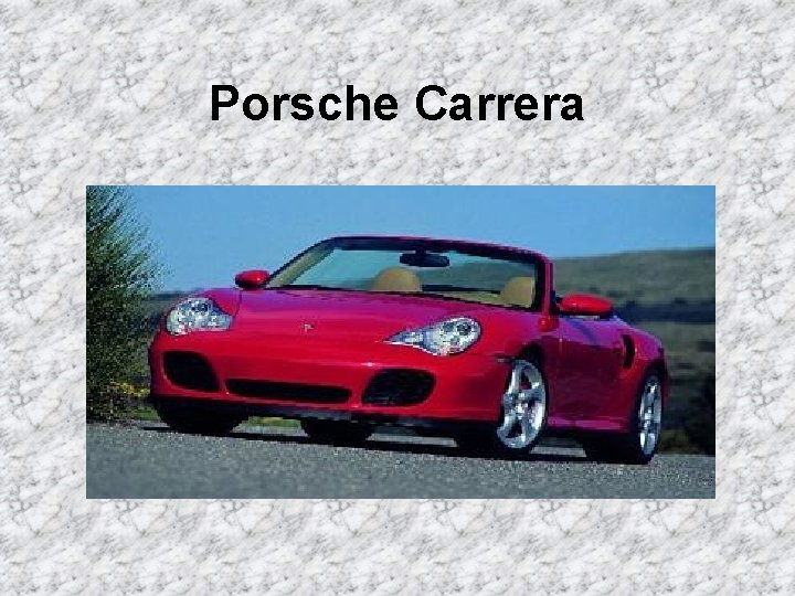 Porsche Carrera 