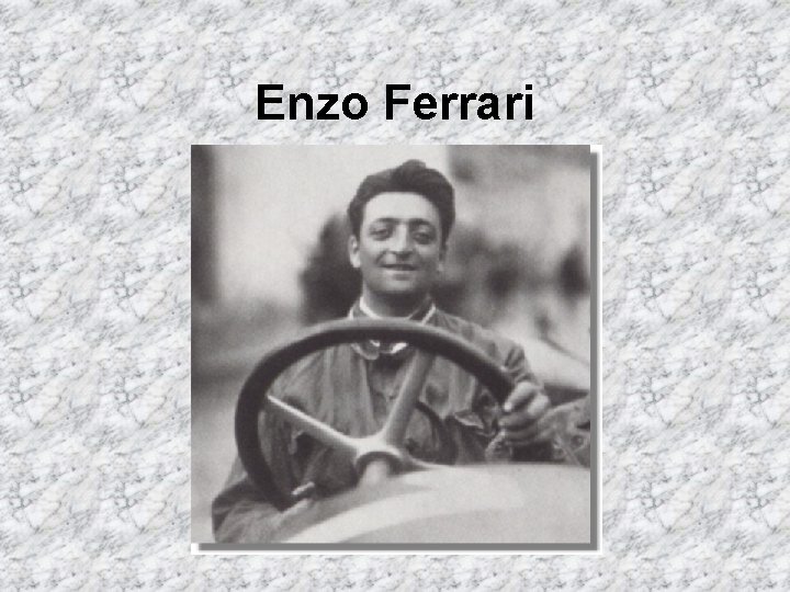 Enzo Ferrari 