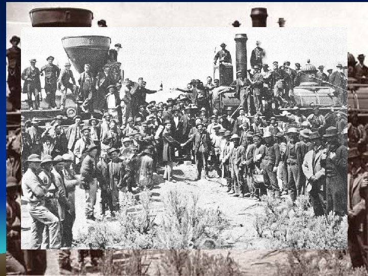 Power of the RR’s • RR route determined “boom towns” vs. “ghost towns”- bribes