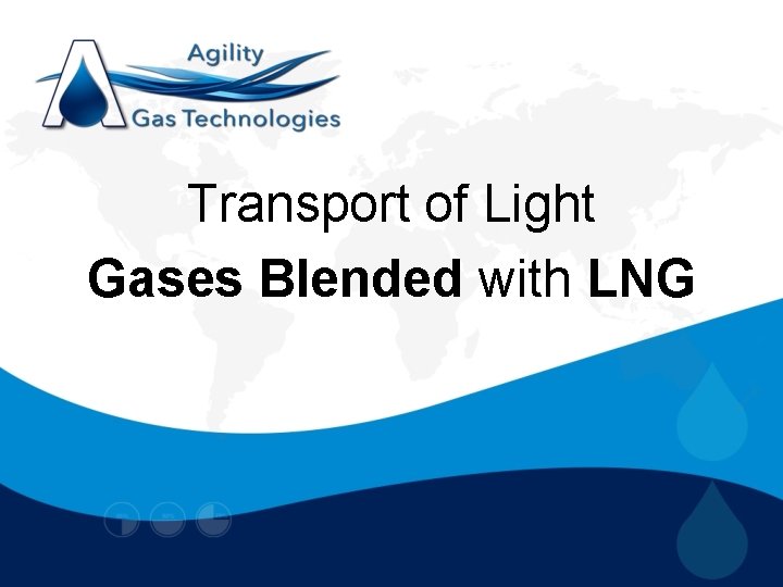 Transport of Light Gases Blended with LNG 