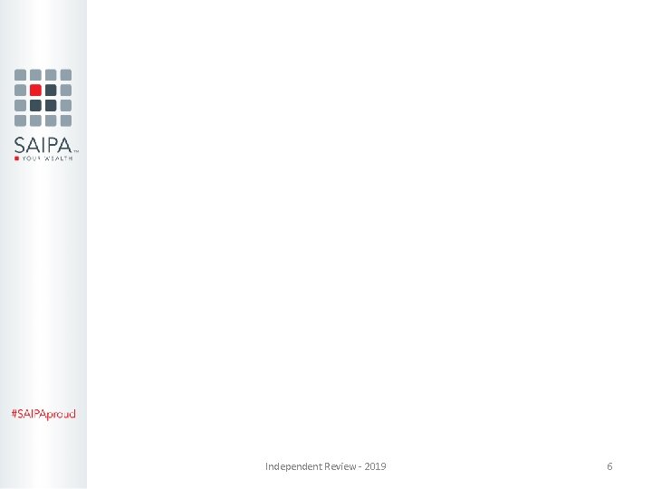 Independent Review - 2019 6 Independent Review - 2019 6