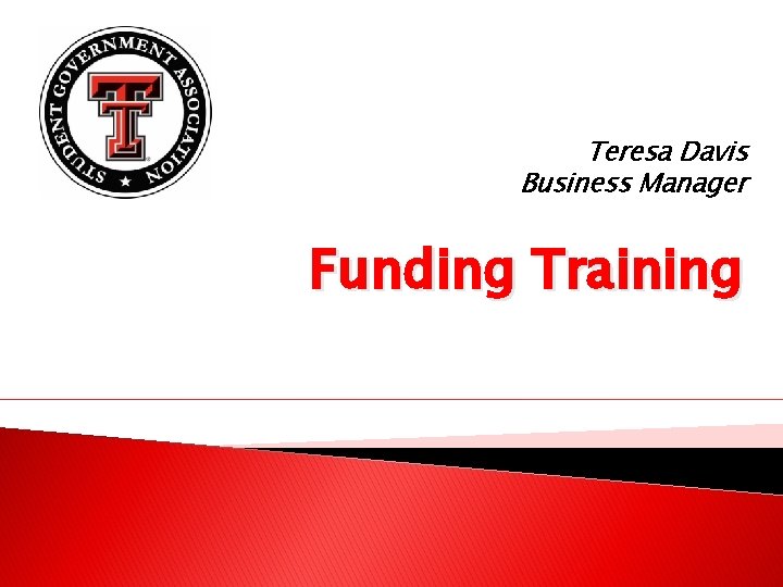 Teresa Davis Business Manager Funding Training 