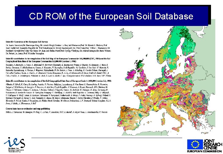 CD ROM of the European Soil Database 12/30/2021 