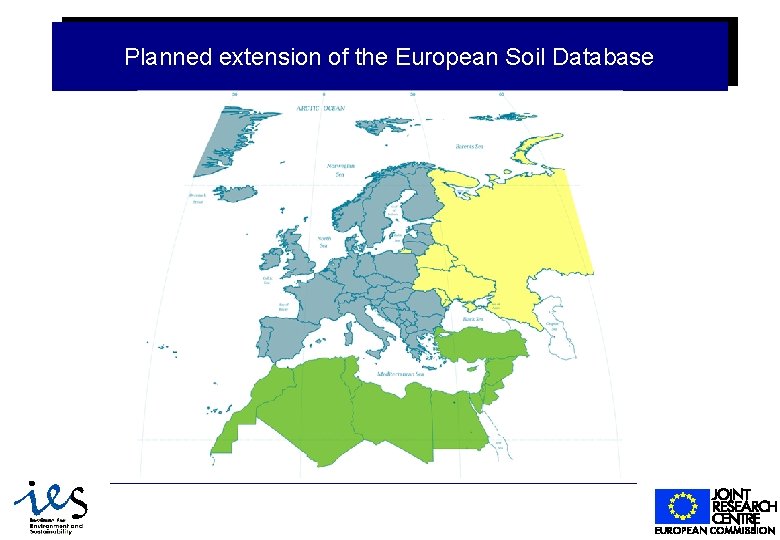 Planned extension of the European Soil Database 12/30/2021 