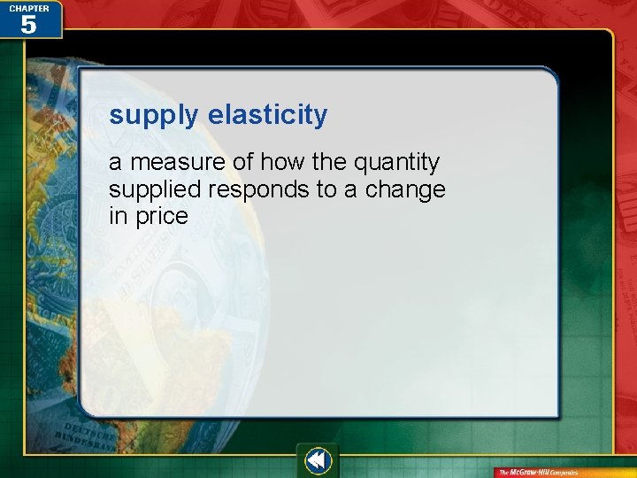 supply elasticity a measure of how the quantity supplied responds to a change in