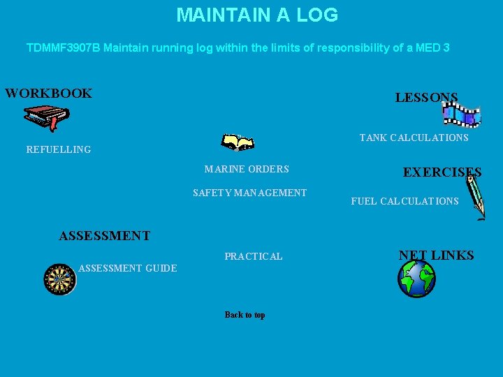 MAINTAIN A LOG TDMMF 3907 B Maintain running log within the limits of responsibility MAINTAIN A LOG TDMMF 3907 B Maintain running log within the limits of responsibility